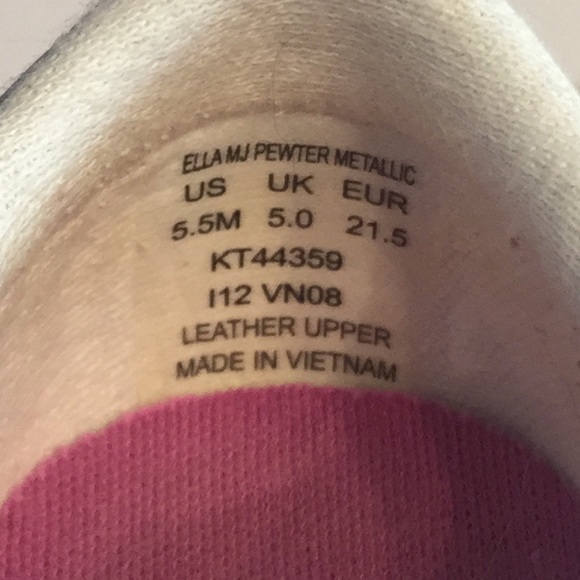 Silver Keds Size US 5.5 EU 2.5 Mint condition - Picture 4 of 7